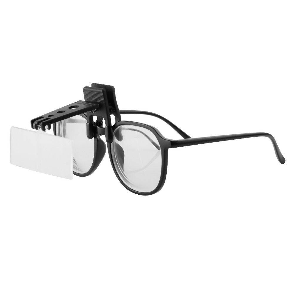 まつげエクステ用折りたたみ式LED拡大鏡、ライトスペックメガ - Eyelash Extension With Glasses のレビューと価格
