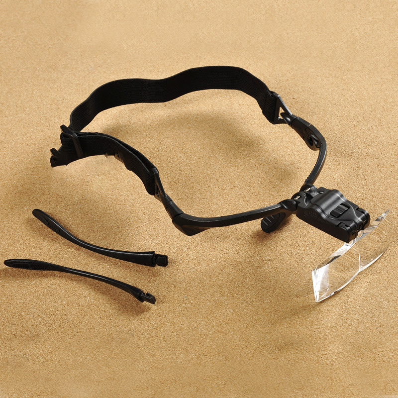 LEDライトモデリングを備えた拡大鏡ヘッドマウントおよびメガ - Eyelash Extension With Glasses のレビューと価格