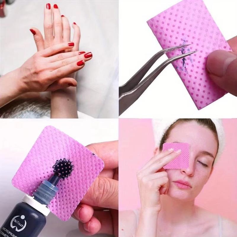 プロフェッショナルな糸くずの出ないネイルワイプ、まつげエクス - Eyelash Extension Removal のレビューと価格