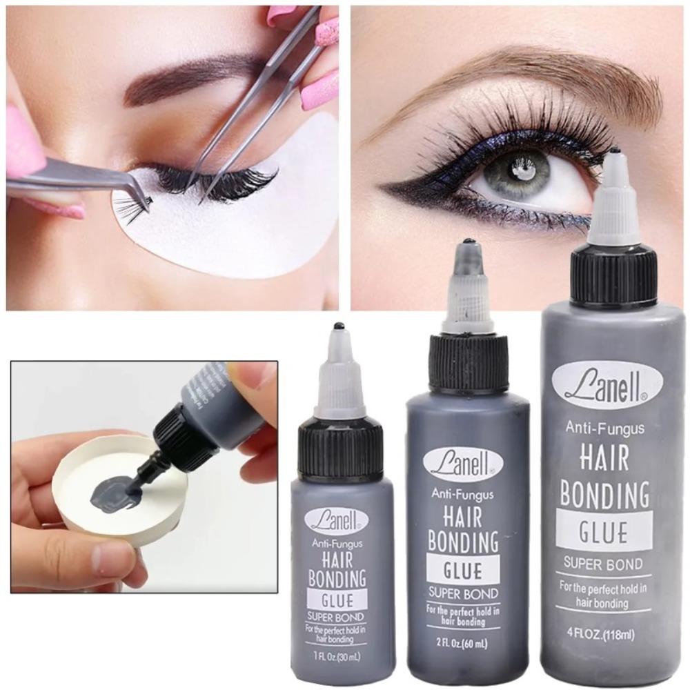バリューバンドルまつげエクステグルー強力接着ブラック接着剤プ - Eyelash Extension Glue For Sensitive Eyes のレビューと価格