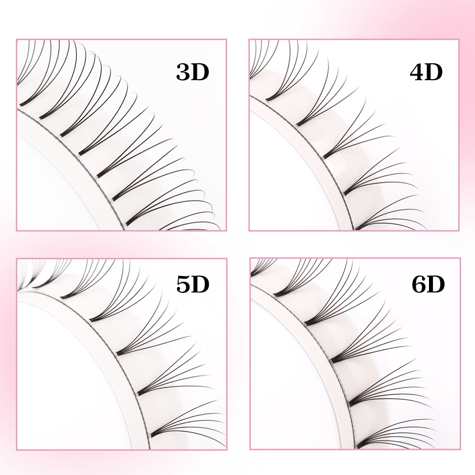 AGUUD ソフトナチュラル既成ボリュームファンショートステ - Eyelash Extension Russian のレビューと価格