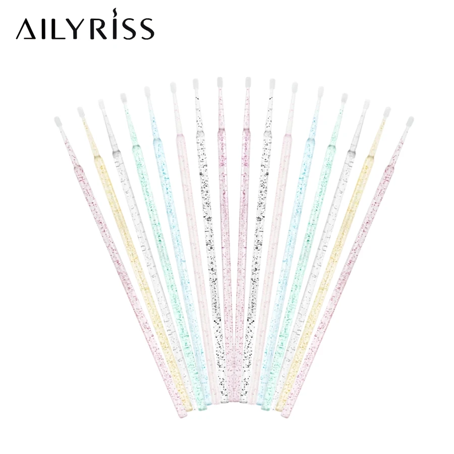 使い捨てまつげブラシと綿棒,まつげエクステツール,個々のまつ - Eyelash Extension Removal のレビューと価格