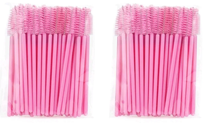 卸売100個入り使い捨てマイクロまつげブラシ、まつげエクステ - Eyelash Extension Wholesale のレビューと価格