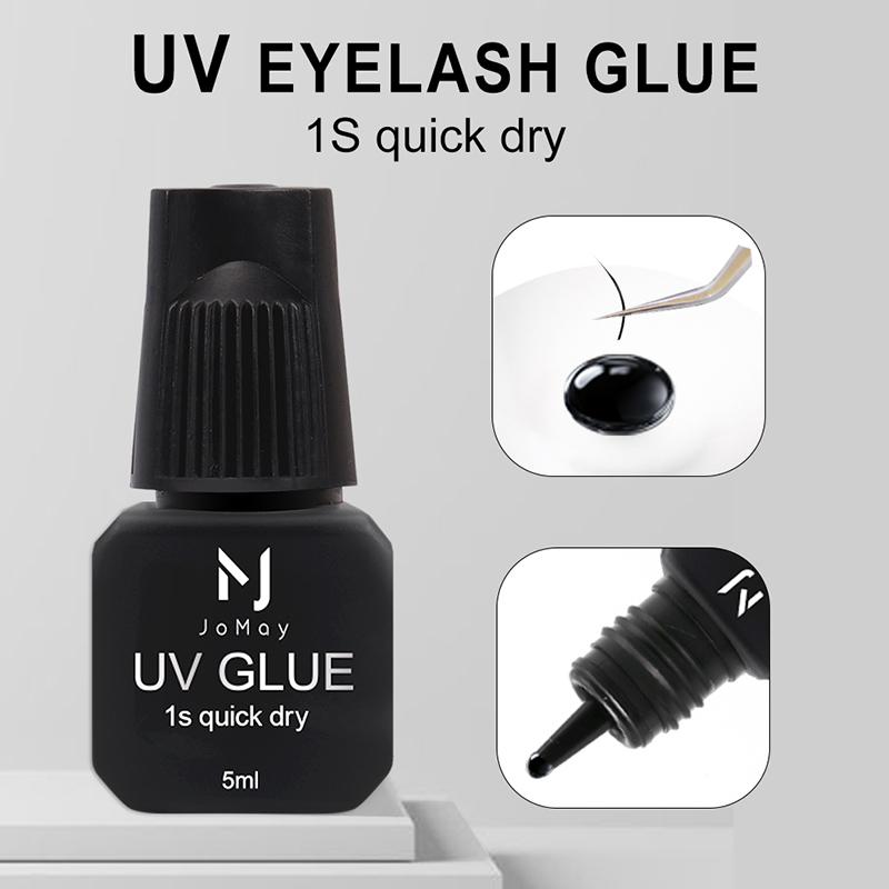 JOMAY UVラッシュグルー まつげグルー LEDまつげエ - Eyelash Extension Glue For Sensitive Eyes のレビューと価格