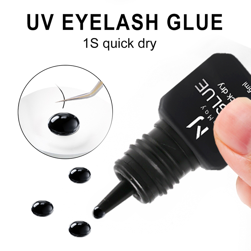 JOMAY UVラッシュグルー まつげグルー LEDまつげエ - Eyelash Extension Glue For Sensitive Eyes のレビューと価格
