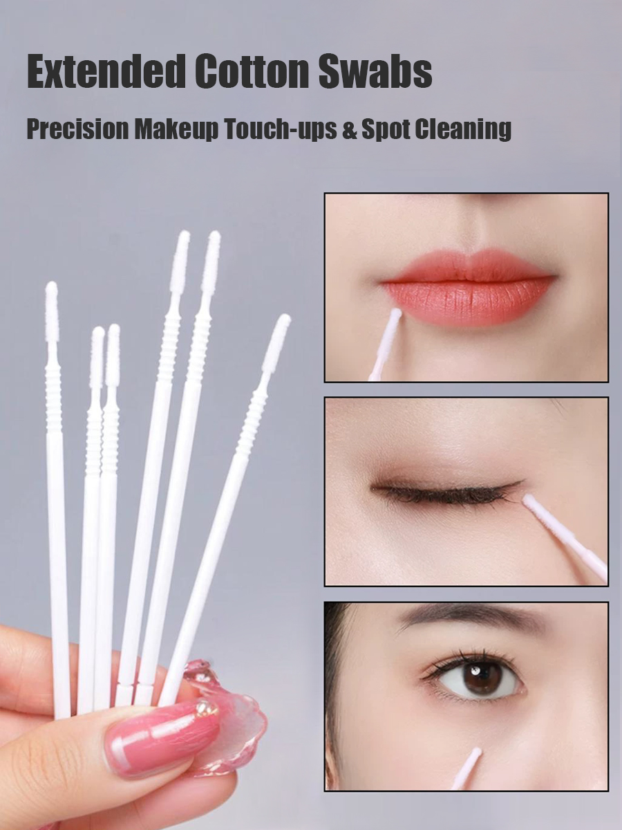 使い捨てロング綿棒まつげエクステンションマイクロブレーディン - Eyelash Extension Removal のレビューと価格