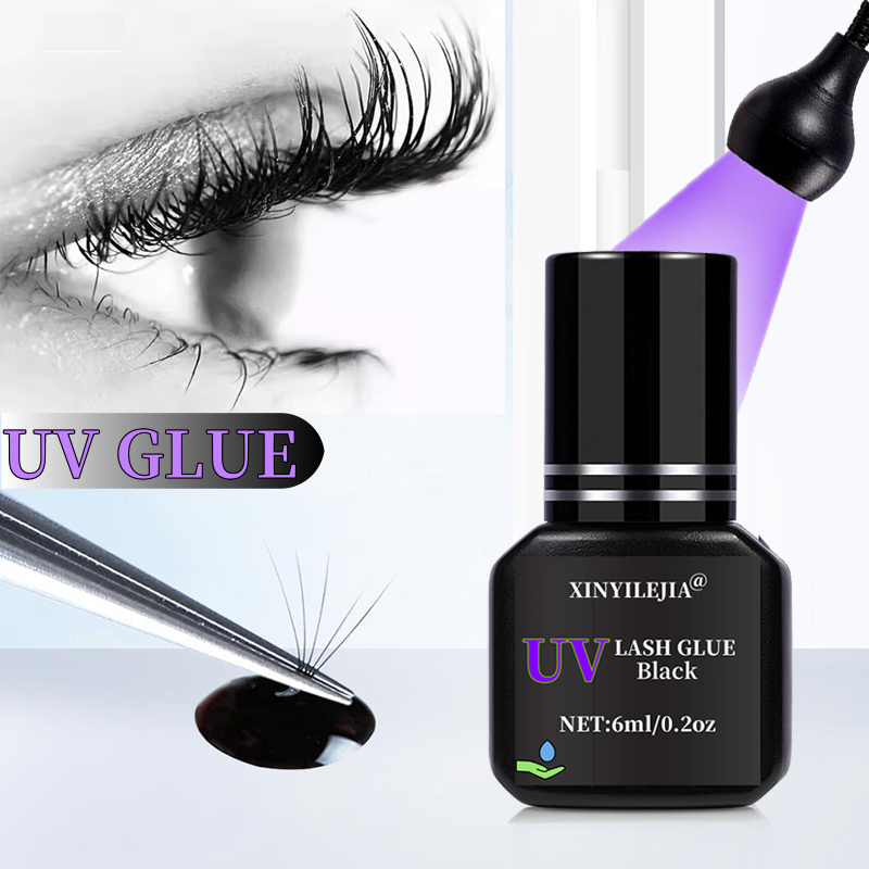 UVカットメガネ UVまつげ接着剤 1秒速乾 ブラックパッチ - Eyelash Extension With Glasses のレビューと価格