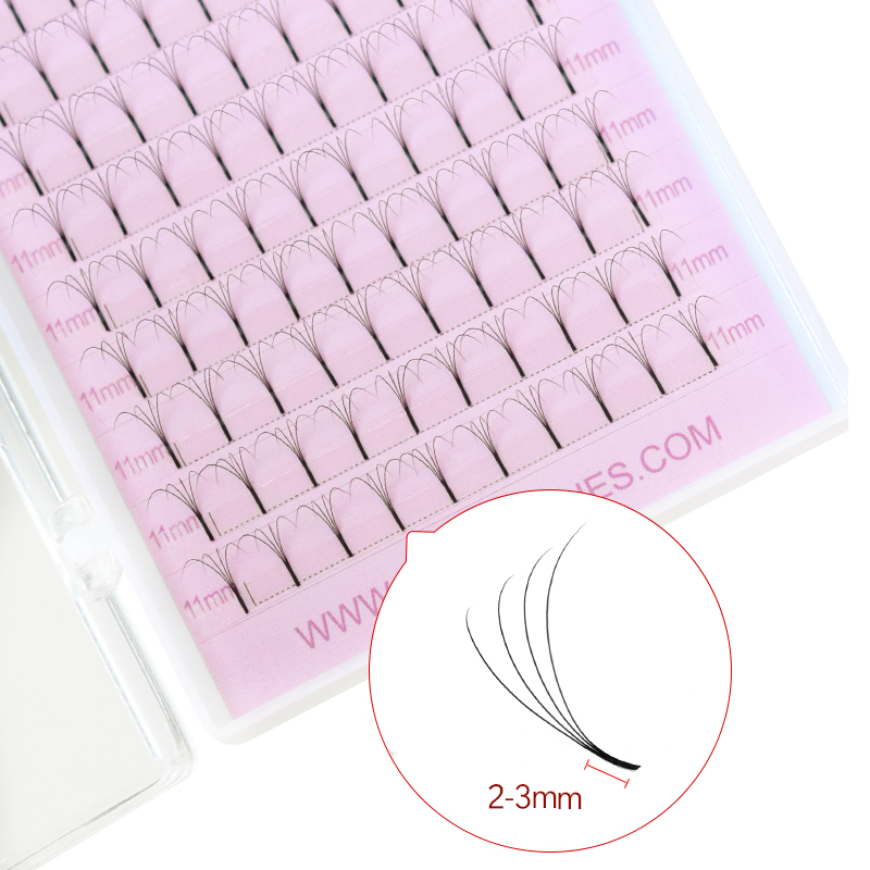Songling-個々のまつげエクステ,長い根2dから6D, - Eyelash Extension Russian のレビューと価格