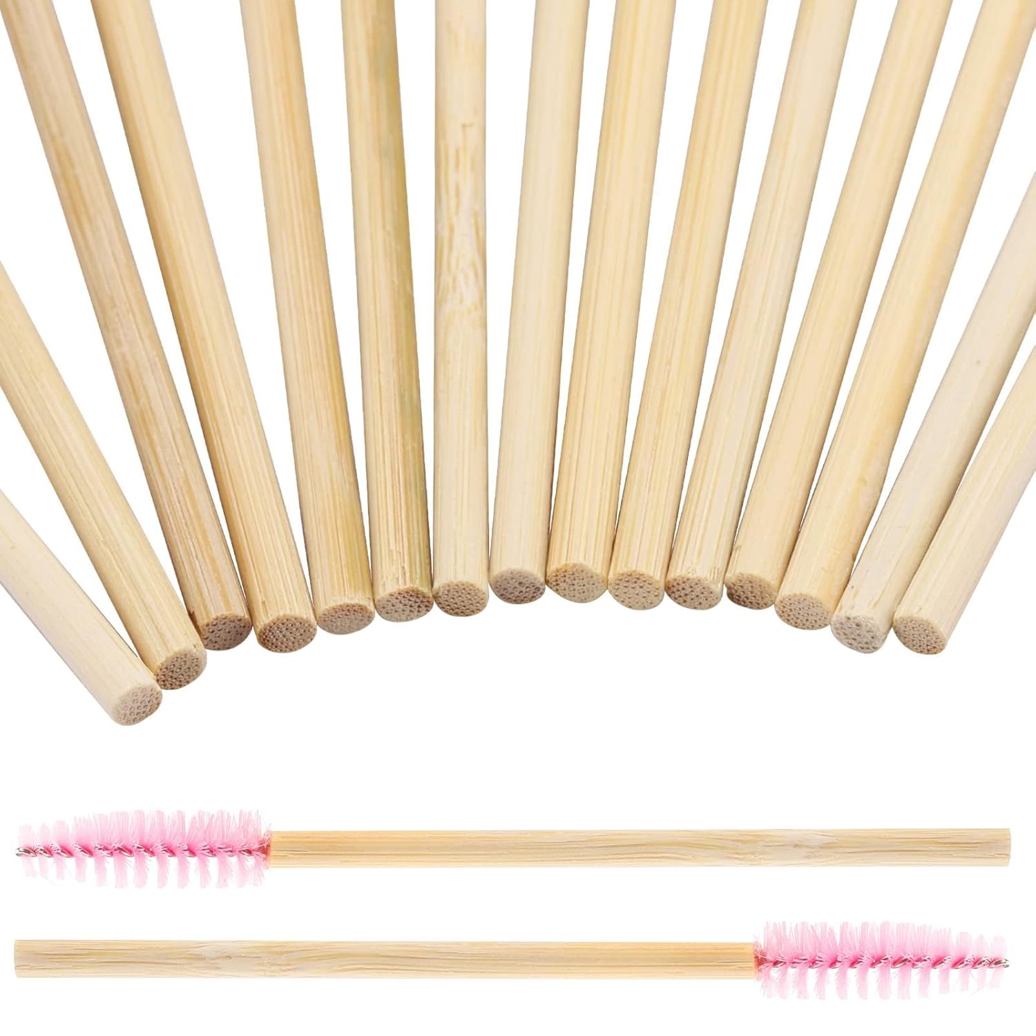 卸売300本入り使い捨てマスカラワンドまつげブラシスプーリー - Eyelash Extension Wholesale のレビューと価格