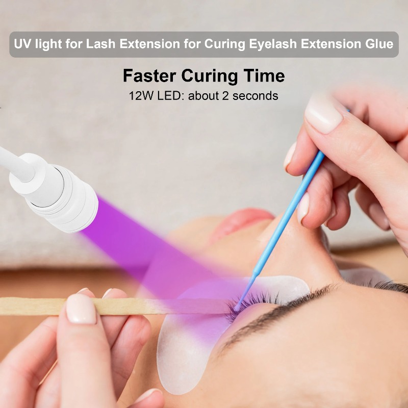 UVまつげランプ グラフトエクステンション 眉毛ジェル接着剤 - Eyelash Extension Salon のレビューと価格