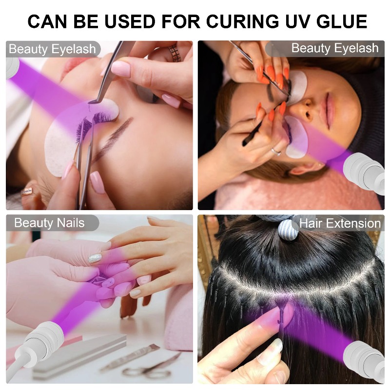 UVまつげランプ グラフトエクステンション 眉毛ジェル接着剤 - Eyelash Extension Salon のレビューと価格
