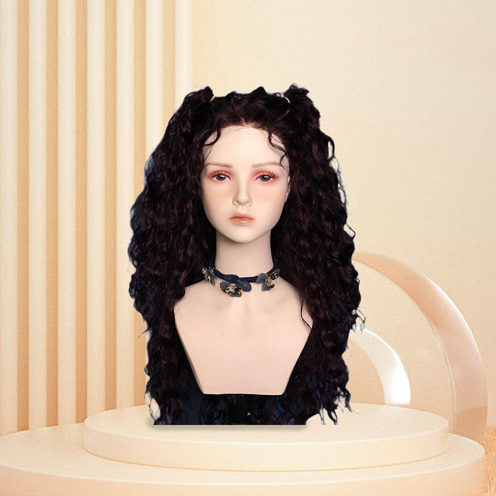 肩窓付きヘッドディスプレイヘッドまつげエクステンションアニメ - Eyelash Extension With Glasses のレビューと価格