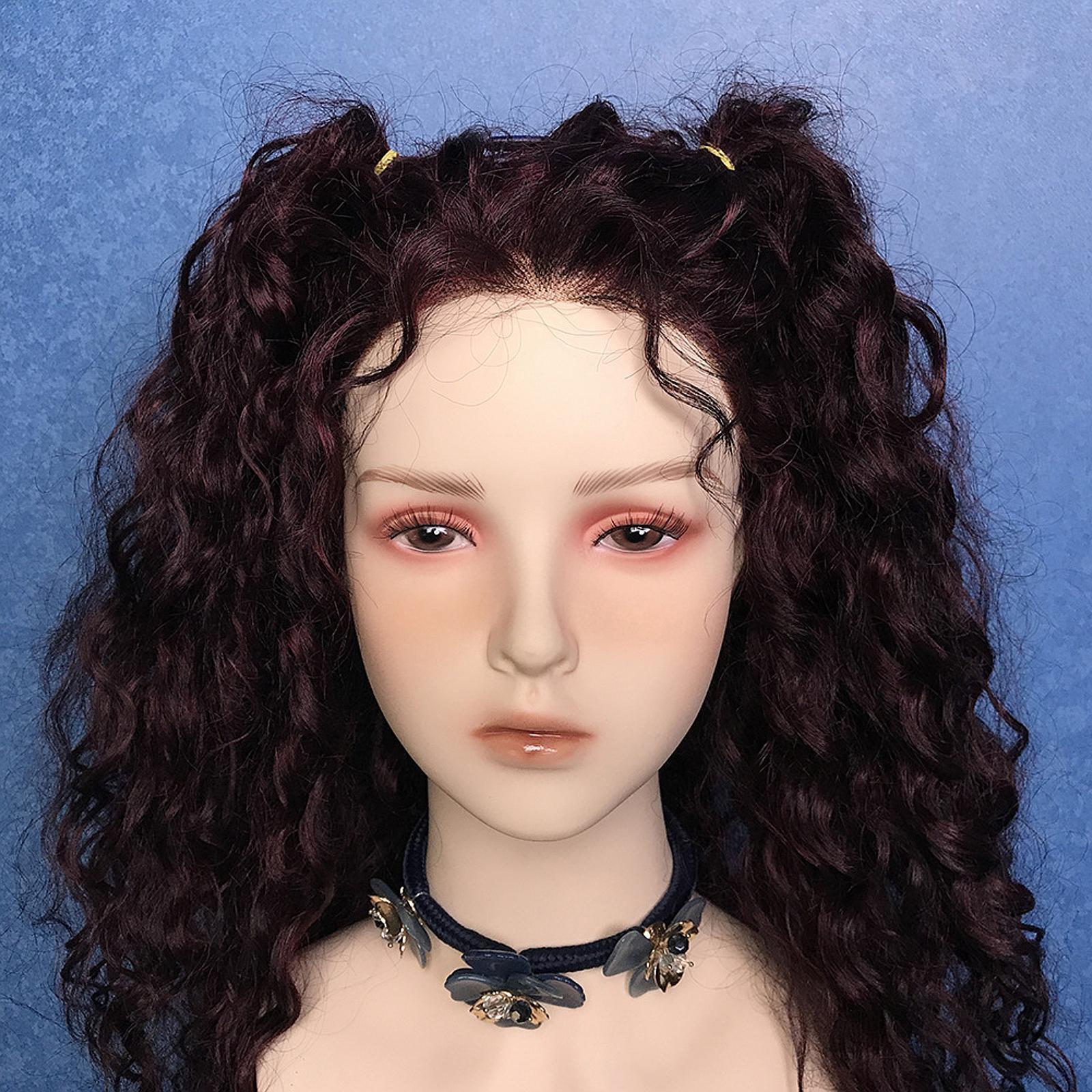 肩窓付きヘッドディスプレイヘッドまつげエクステンションアニメ - Eyelash Extension With Glasses のレビューと価格