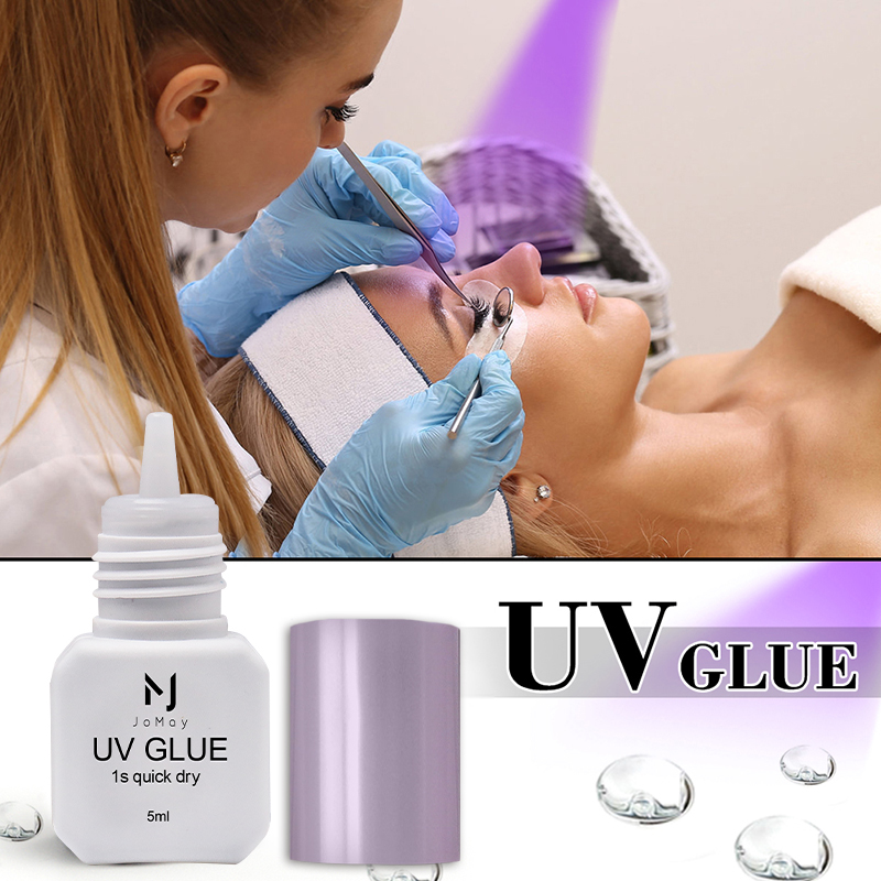 つけまつげ用接着剤JOMAY-UV,超高速で強力な接着剤,プ - Eyelash Extension Glue For Sensitive Eyes のレビューと価格