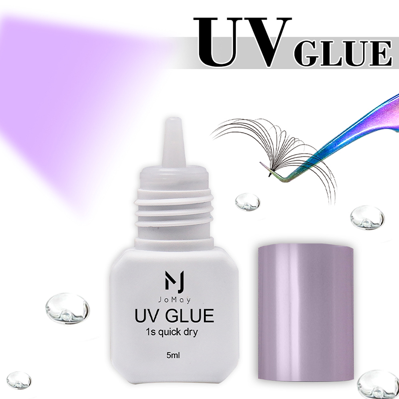 つけまつげ用接着剤JOMAY-UV,超高速で強力な接着剤,プ - Eyelash Extension Glue For Sensitive Eyes のレビューと価格
