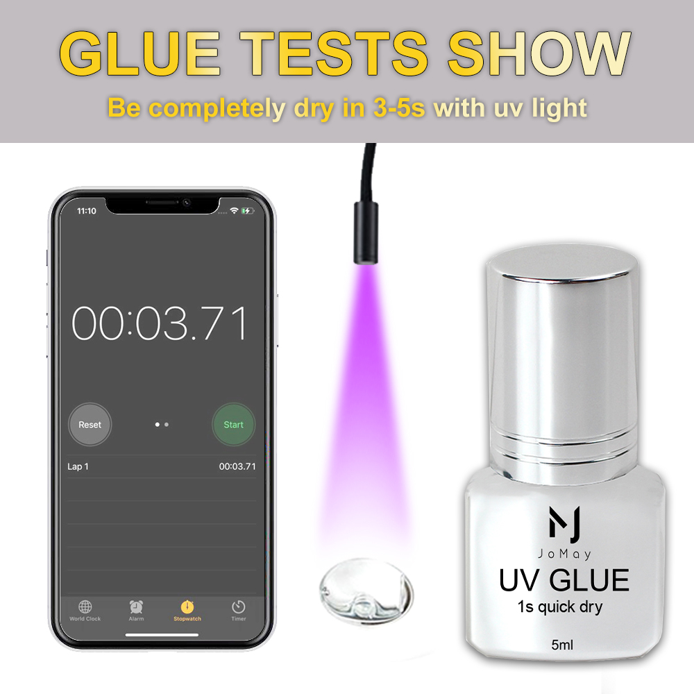 JOMAY 接着剤まつげエクステンション UV 接着剤速乾性 - Eyelash Extension Glue For Sensitive Eyes のレビューと価格