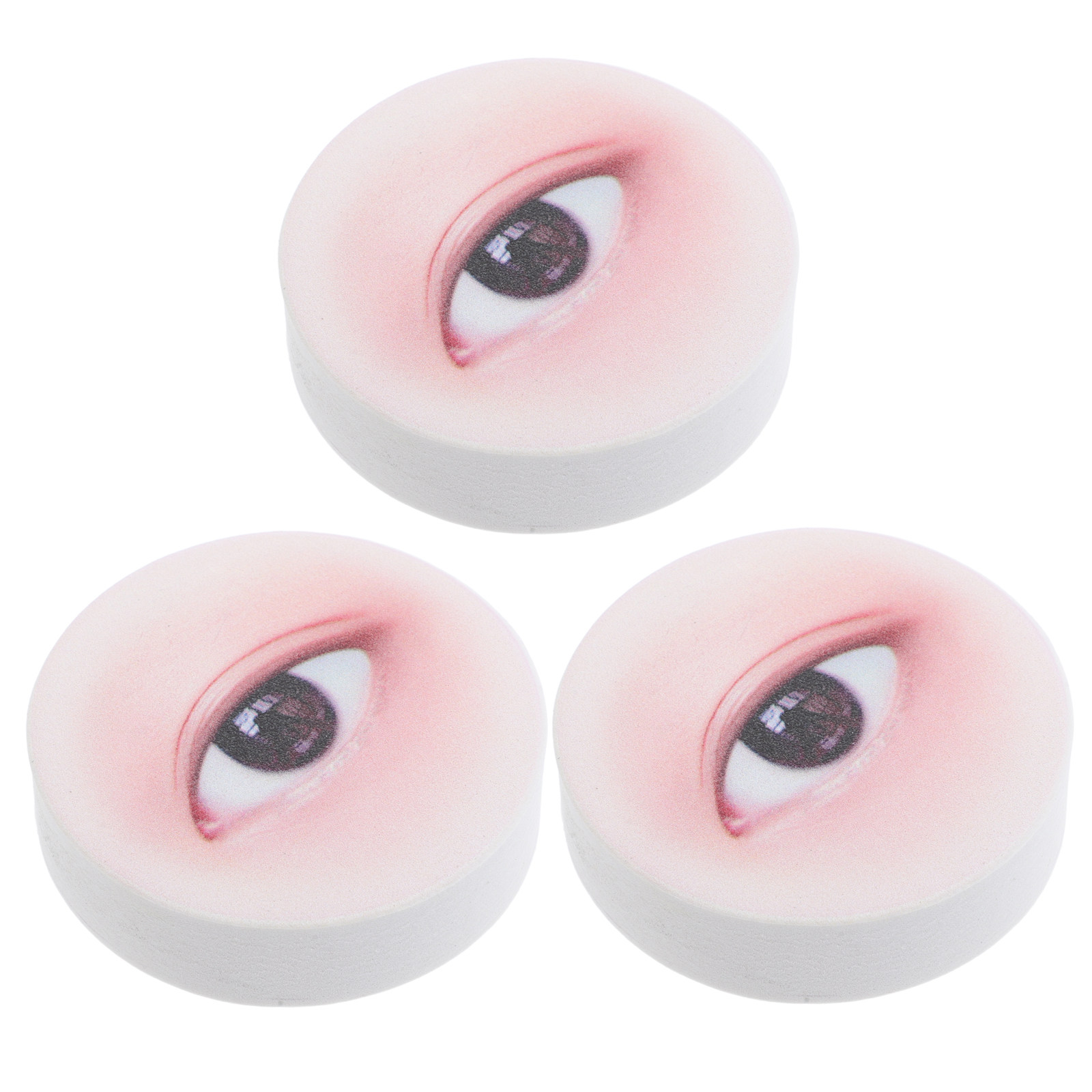 3個入りまつげエクステ練習ボード ブラック 再利用可能 まつ - Eyelash Extension Salon のレビューと価格