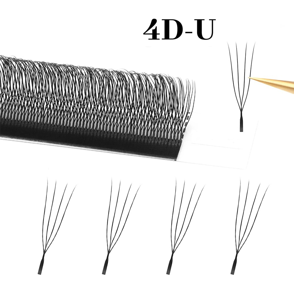 マリア U 4D W アイラッシュ シングルレイヤー U字型 - Eyelash Extension Single Lash のレビューと価格