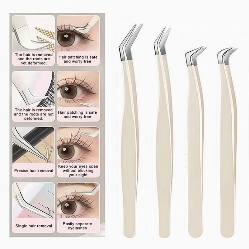 ● つけまつげピンセット 収納ケース付き 滑り止めハンドル  - Eyelash Extension Salon のレビューと価格
