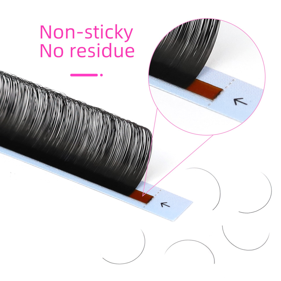 Rujade-ロシアのボリュームまつげエクステ,5ケース/バ - Eyelash Extension Russian のレビューと価格