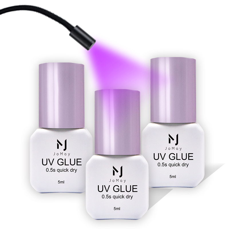 超高速スピードアップ 0.5秒 UVまつげグルー UVライト - Eyelash Extension Glue For Sensitive Eyes のレビューと価格