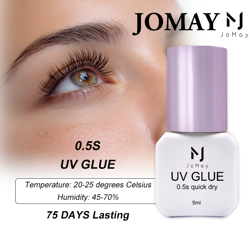 超高速スピードアップ 0.5秒 UVまつげグルー UVライト - Eyelash Extension Glue For Sensitive Eyes のレビューと価格
