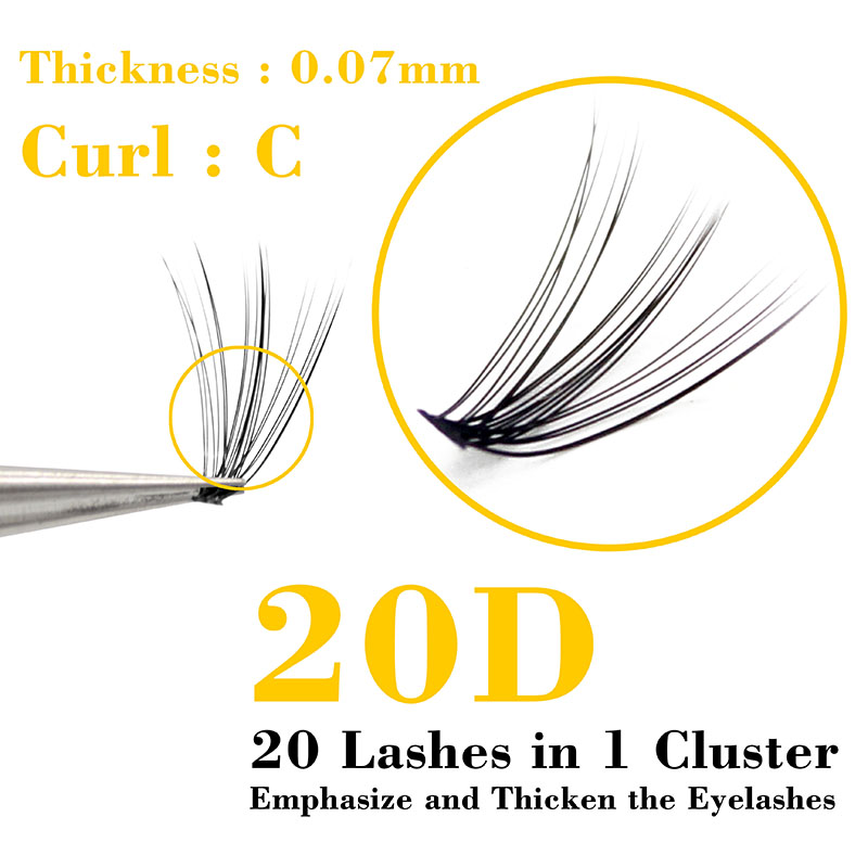 Kimcci 60 バンドルミンクまつげエクステンションナチ - Eyelash Extension Russian のレビューと価格